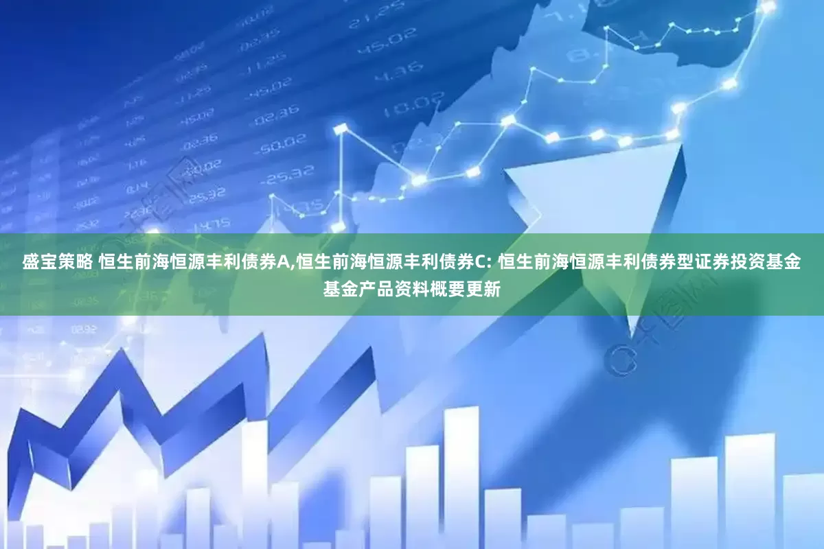 盛宝策略 恒生前海恒源丰利债券A,恒生前海恒源丰利债券C: 恒生前海恒源丰利债券型证券投资基金基金产品资料概要更新
